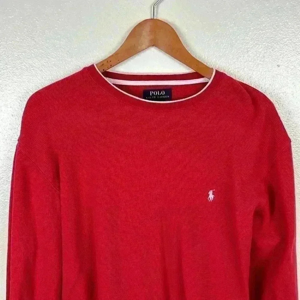 Polo by Ralph Lauren top. Red XL. - Picture 3 of 5